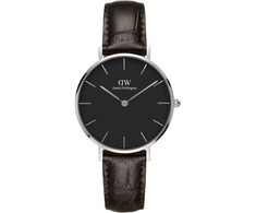 Laikrodis DANIEL WELLINGTON DW00100182. Kwarcowy, Kolor juoda. Kobieta.