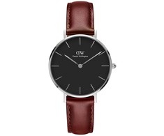 Laikrodis DANIEL WELLINGTON DW00100181. Kwarcowy, Kolor juoda. Unisex.
