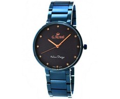 Laikrodis G.Rossi G. ROSSI WATCH - 11155B2-6F3 (zg784g) mėlynas + BOX