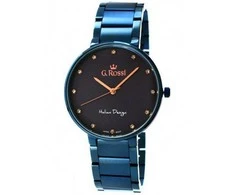 Laikrodis G.Rossi G. ROSSI WATCH - 11155B2-6F3 (zg784g) mėlynas + BOX