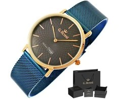 Laikrodis moterims G. ROSSI - 8709B2 (zg775i) + dėžutė