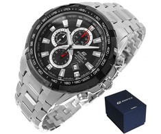Vyriškas laikrodis CASIO EDIFICE EFR-539D-1A – 10ATM (zd114a) + DĖŽĖ