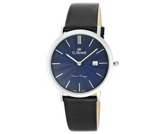 G.Rossi Laikrodis vyrams G. ROSSI - 10853A - SLIM (zg184b) + dėžutė