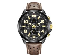 Laikrodis vyrams PERFECT CH05L - CHRONOGRAF (zp353i) + dėžutė