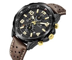Laikrodis vyrams PERFECT CH05L - CHRONOGRAF (zp353i) + dėžutė