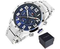 Laikrodis TOMMY HILFIGER MEN'S WATCH 1791053 TREND (zf078b) + BOX