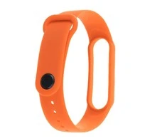 Hurtel Vivab2B Dirželis silikonowy do Xiaomi 5/6 - oranžinė