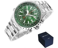 Laikrodis Casio EF-527D-3AVUEF - Sukurtas aviatoriams
