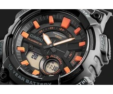 Vyriškas laikrodis CASIO Gerton AEQ-110W-1A2VDF + BOX