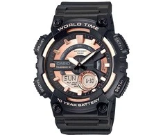 Vyriškas laikrodis CASIO Gerton AEQ-110W-1A3VDF + BOX