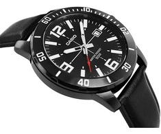 Laikrodis CASIO MEN'S WATCH MTP-VD01BL-1B (zd169d) + BOX