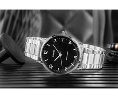 Vyriškas laikrodis CASIO MTP-VT03D-1B + BOX