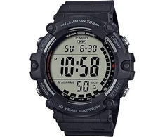 Vyriškas laikrodis Casio Sport Illuminator AE-1500WH-1A, Juodos spalvos