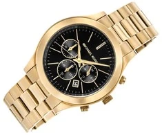 Vyriškas laikrodis + Dėklas na karty MICHAEL KORS MK1076SET + BOX