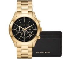 Vyriškas laikrodis + Dėklas na karty MICHAEL KORS MK1076SET + BOX