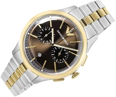 Vyriškas laikrodis Emporio Armani Dario Chronograph AR80084SET + BOX