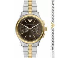 Vyriškas laikrodis Emporio Armani Dario Chronograph AR80084SET + BOX