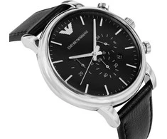 Vyriškas laikrodis EMPORIO ARMANI LUIGI AR1828 + BOX (zi091b)