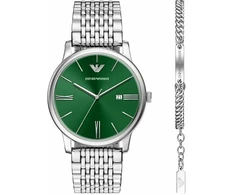 Vyriškas laikrodis Emporio Armani Minimalist AR80087SET + BOX