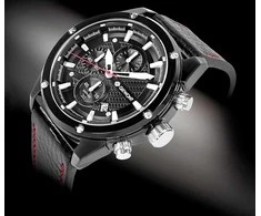 Vyriškas laikrodis Giewont Chronograph Sapphire Juodas GW8810-A1