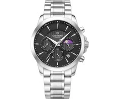Vyriškas laikrodis Giewont Chronograph Sapphire Sidabrinė GW9460-B2