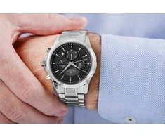 Vyriškas laikrodis Giewont Chronograph Sapphire Sidabrinė GW9460-B2