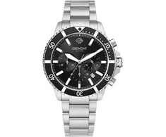 Vyriškas laikrodis Giewont Chronograph Sapphire Sidabrinė GW3970-B2