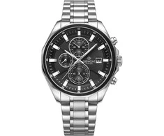 Vyriškas laikrodis Giewont Chronograph Sapphire Sidabrinė GW7290-B2