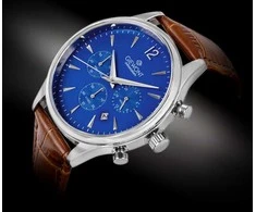 Vyriškas laikrodis Giewont Chronograph Sapphire Ruda Mėlyna GW6310-A5