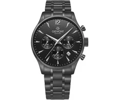 Vyriškas laikrodis Giewont Chronograph Sapphire Juodas GW6310-B1
