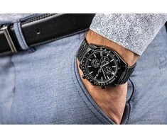 Vyriškas laikrodis Giewont Chronograph Sapphire Juodas GW8720-B1