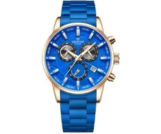 Vyriškas laikrodis Giewont Chronograph Sapphire Mėlyna GW4580-B5