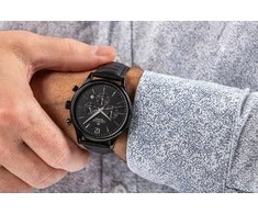 Vyriškas laikrodis Giewont Chronograph Sapphire Juodas GW6310-A1