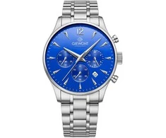 Vyriškas laikrodis Giewont Chronograph Sapphire Sidabrinė Mėlyna GW6310-B3
