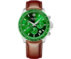 Vyriškas laikrodis Giewont Chronograph Sapphire Ruda Žalias GW3520-A6
