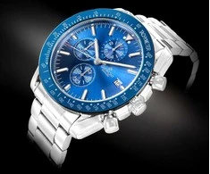 Vyriškas laikrodis Giewont Chronograph Sapphire Sidabrinė Mėlyna GW8720-B3