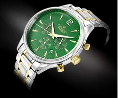 Vyriškas laikrodis Giewont Chronograph Sapphire Žalias GW6310-B6