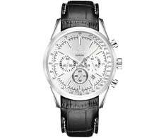 Vyriškas laikrodis Giewont Chronograph Sapphire Sidabrinė GW7650-A1
