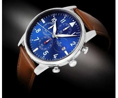 Vyriškas laikrodis Giewont Chronograph Sapphire Ruda Mėlyna GW5630-A6