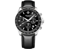 Vyriškas laikrodis Giewont Chronograph Sapphire Juodas GW3520-A4