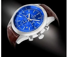 Vyriškas laikrodis Giewont Chronograph Sapphire Sidabrinė Mėlyna GW7650-A5
