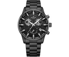 Vyriškas laikrodis Giewont Chronograph Sapphire Juodas GW4580-B1