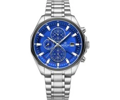 Vyriškas laikrodis Giewont Chronograph Sapphire Sidabrinė Mėlyna GW7290-B3