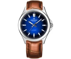 Vyriškas laikrodis Giewont Elegance Sapphire Ruda Mėlyna GW5160-A7