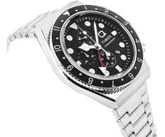 Vyriškas laikrodis TIMEX Q Timex 3-Time Zone Chronograph TW2V69800 + BOX