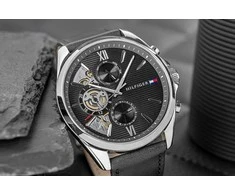 Tommy Hilfiger Baker Open Heart 1710644 vyriškas laikrodis + BOX