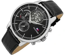 Laikrodis TOMMY HILFIGER MEN'S WATCH 1710605 Steward Open Heart + BOX