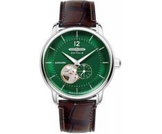 Vyriškas laikrodis ZEPPELIN LZ120 Open Heart Automatic 8166-4 + BOX