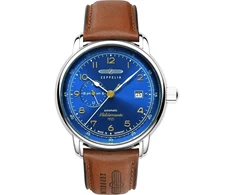 Vyriškas laikrodis ZEPPELIN Méditerranée Automatic 9668-3 + BOX