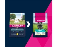 Eukanuba „Euk“ suaugusių mažų veislių šunų maistas, 15 kg